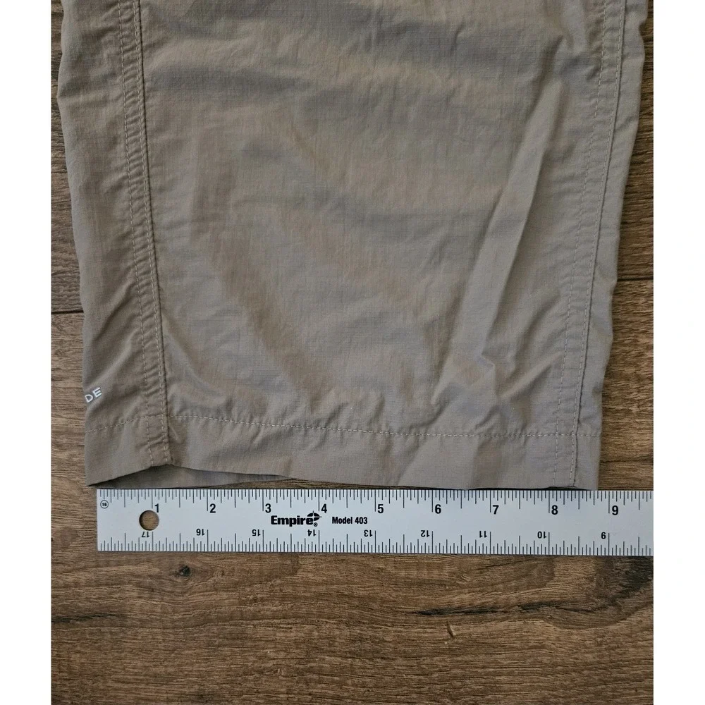 Columbia Men's Size 42x32 Convertible Omni-Shade Cargo Hiking Pants (40x28.5)